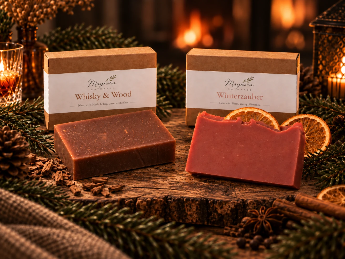 Winterzauber und Whisky & Wood aus den Maynora Sonderkollektionen