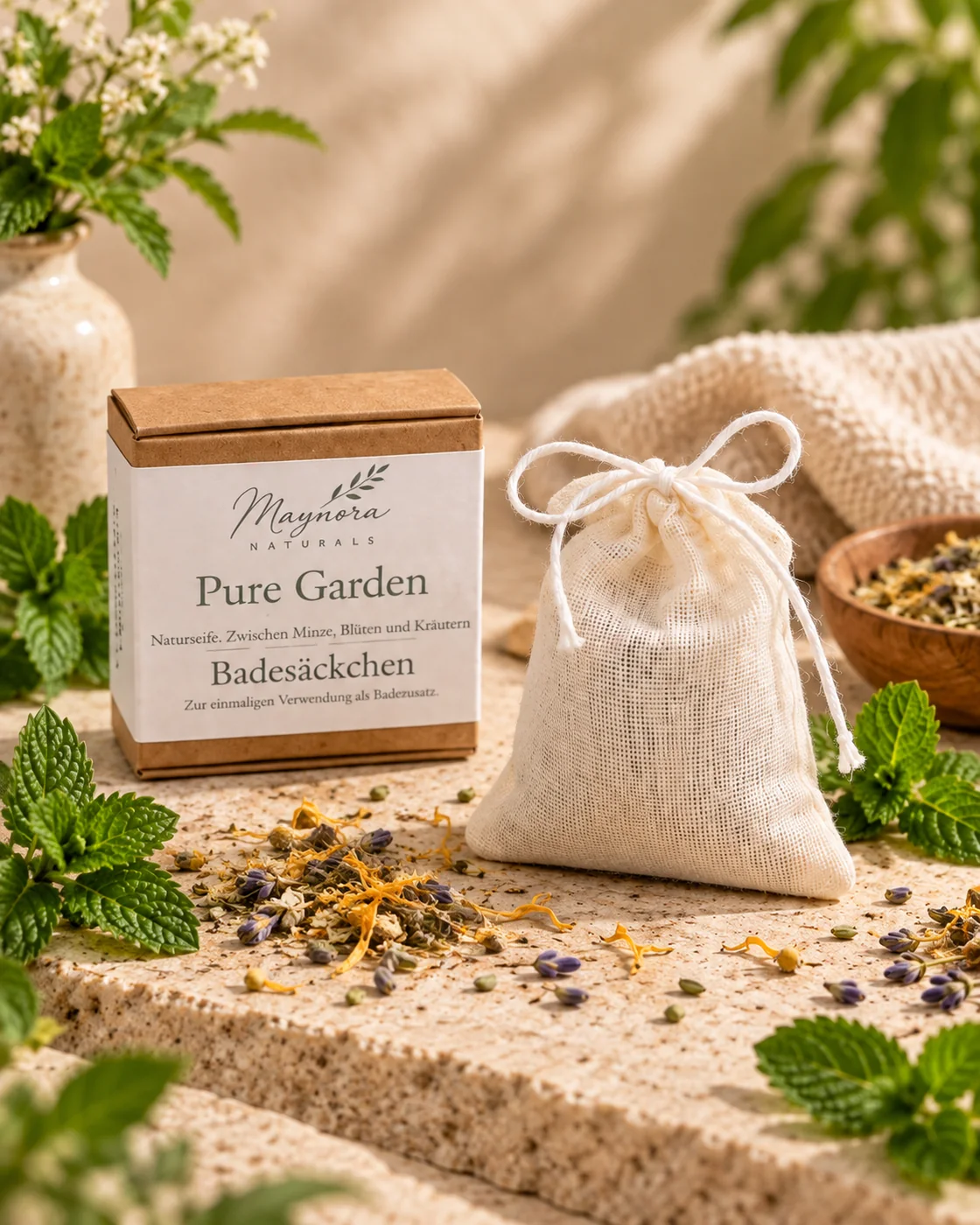 Badesäckchen Pure Garden – 15 g