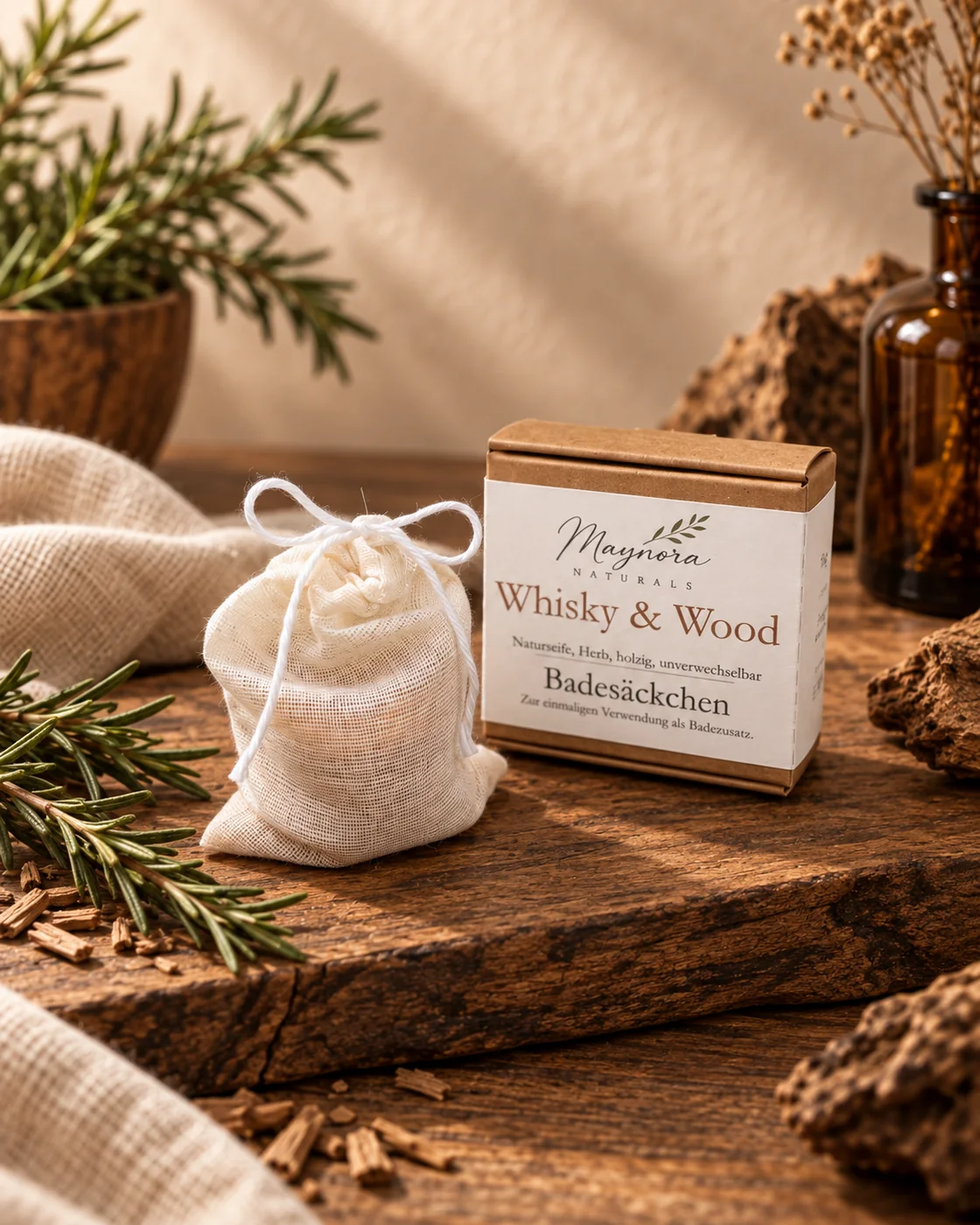 Badesäckchen Whisky & Wood – 15 g