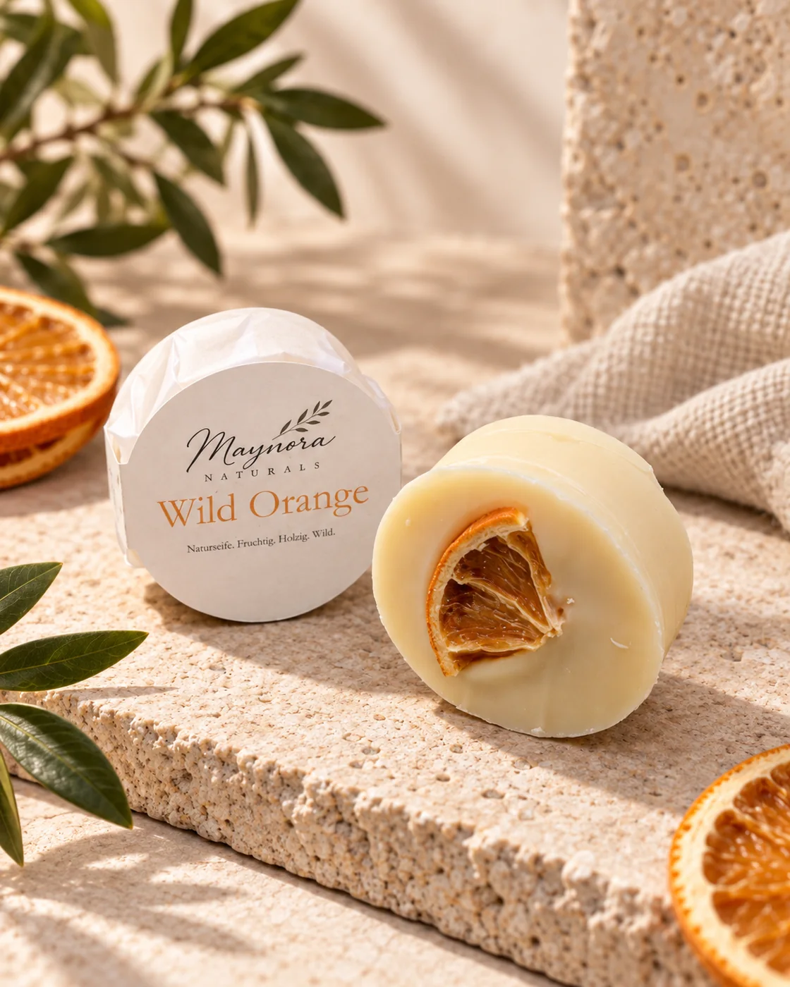 Mini-Naturseife Wild Orange – 45 g