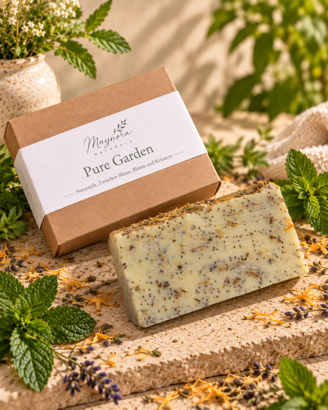 Naturseife Pure Garden – 100 g