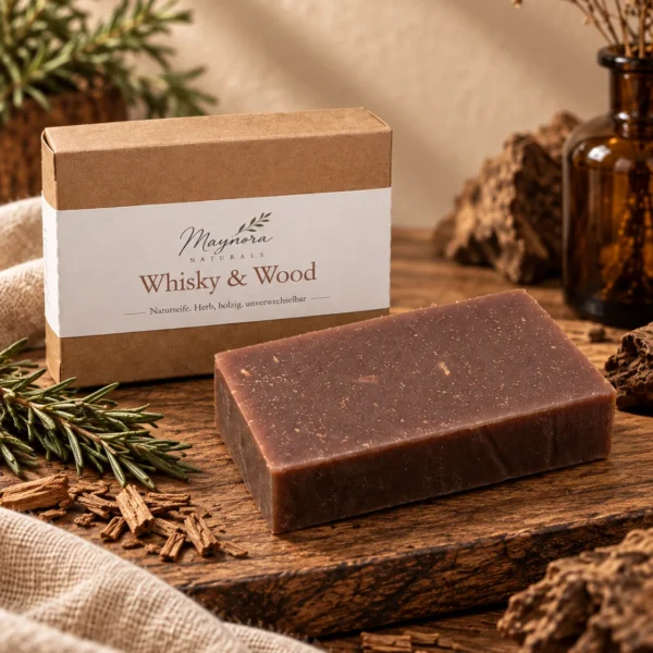 Naturseife Whisky & Wood – 100 g