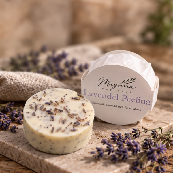 Lavendel Peeling Mini 45 g mit Verpackung